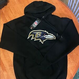 NFL Ravens Black Hoodie